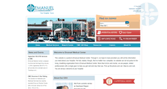 Desktop Screenshot of emanuelmedical.org
